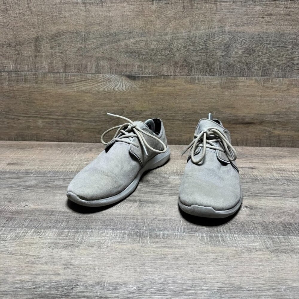 Crocs Kinsale 2 Eye Beige Suede/Canvas Casual Shoes Men's Size 12